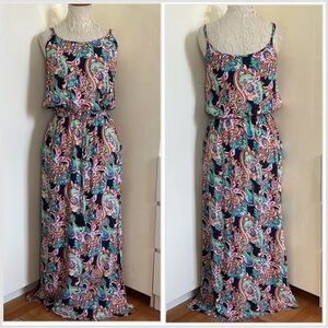 Tommy Bahama Colorful Paisley Maxi Dress